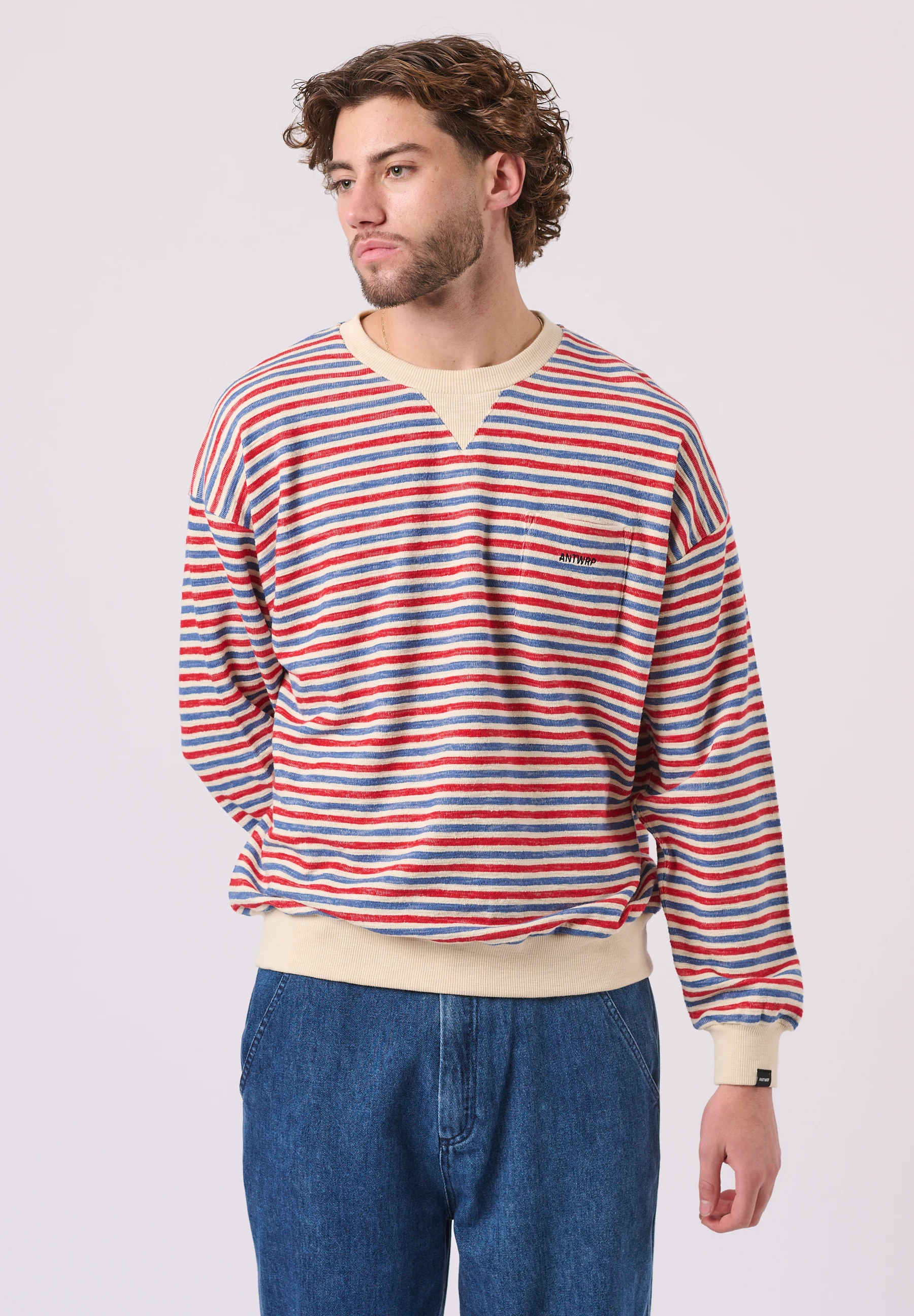 Striped Sweater - Straight Fit